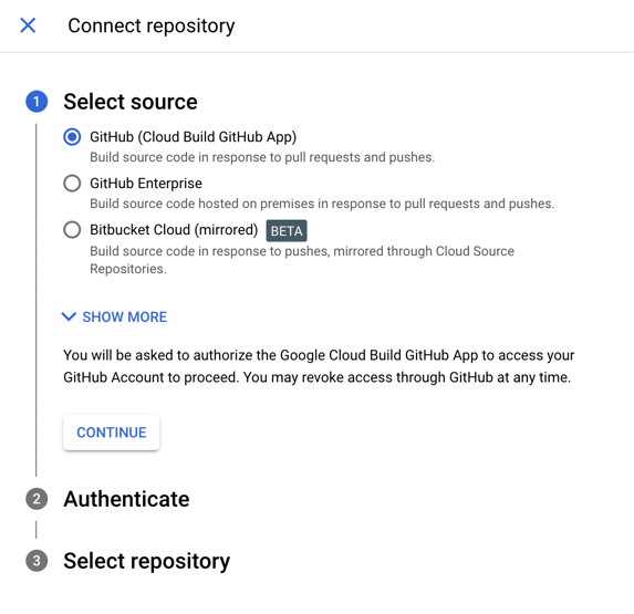 Connect to GitHub